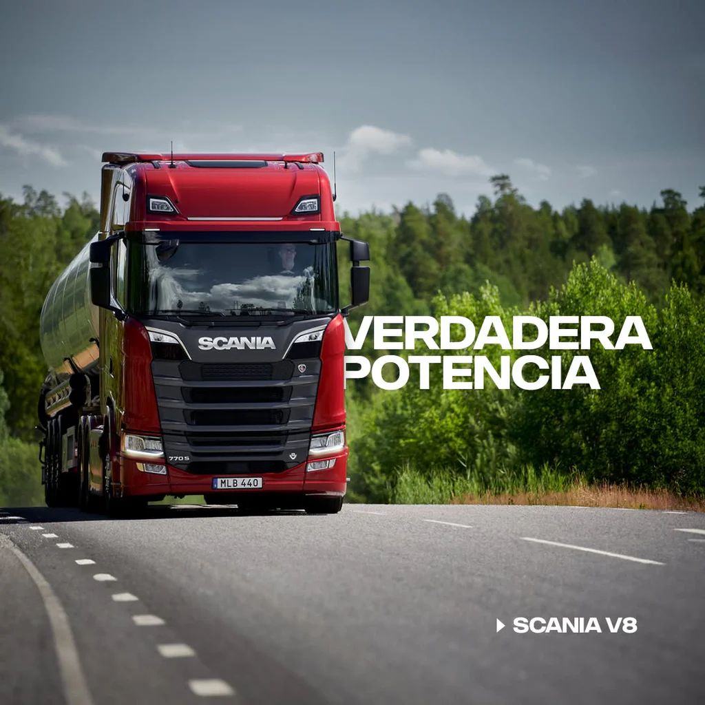 Motor V8 Scania